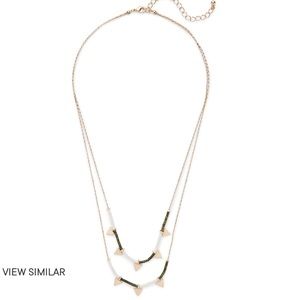 ☀️SLATE layered necklace